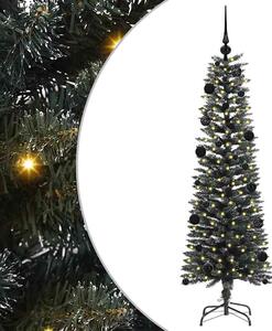 Sztuczna choinka z podstawą Zielony 150 cm PVC, plastik i stal