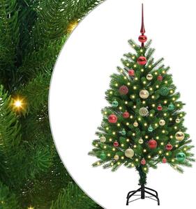 Choinka z 150 diodami LED z podstawą Zielony 120 cm PE
