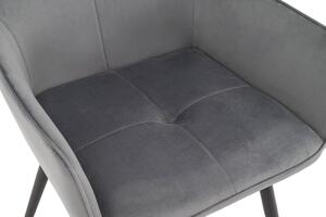 EMWOmeble Krzesło do jadalni szary DC-0082-7