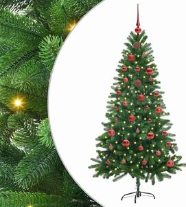 Choinka z 150 diodami LED z podstawą Zielony 150 cm PE