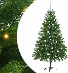 Choinka z 300 diodami LED z podstawą Zielony 180 cm PE