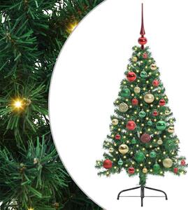 Sztuczna choinka z oświetleniem na Boże Narodzenie 120 cm PVC