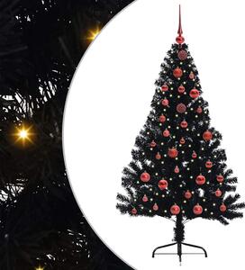 Sztuczna choinka z oświetleniem na Boże Narodzenie 150 cm PVC