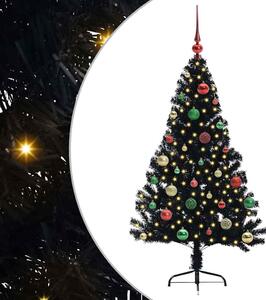 Sztuczna choinka z oświetleniem na Boże Narodzenie 150 cm PVC