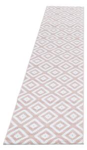 Jasnoróżowy chodnik 80x300 cm Plus – Ayyildiz Carpets