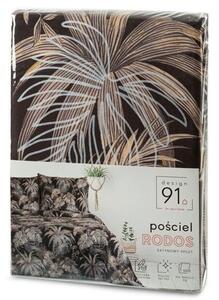 Pościel EUROFIRANY Design 91 Rodos 140 x 200 cm Ciemnobrązowy