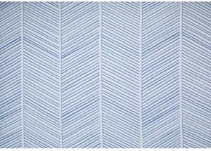 Basen ogrodowy stelażowy Chevron Prism Frame INTEX 26780 NP kolor biało-niebieski