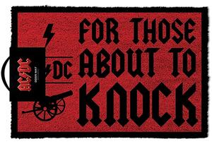 Wycieraczka PYRAMID AC/DC For Those Who Knock 40 x 60 cm