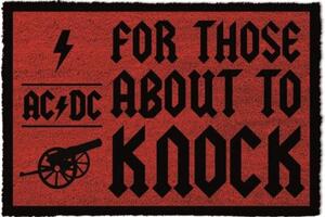 Wycieraczka PYRAMID AC/DC For Those Who Knock 40 x 60 cm