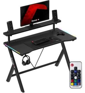 Biurko gamingowe HUZARO Hero 1.9 RGB Czarny