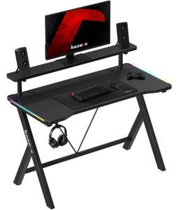 Biurko gamingowe HUZARO Hero 1.9 RGB Czarny