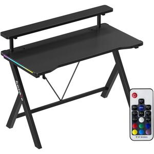 Biurko gamingowe HUZARO Hero 1.9 RGB Czarny
