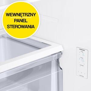 Lodówka SAMSUNG RF50C530EB1 EO Side by Side AI No Frost 177.6cm Kostkarka Dystrybutor wody Grafitowa stal