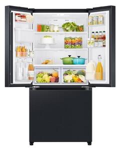 Lodówka SAMSUNG RF50C530EB1 EO Side by Side AI No Frost 177.6cm Kostkarka Dystrybutor wody Grafitowa stal