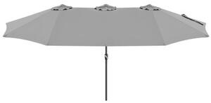 Parasol ogrodowy SASKA GARDEN 1065076 Szary