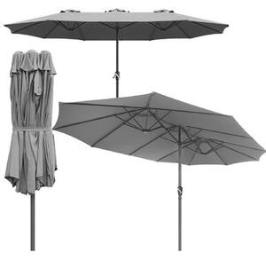 Parasol ogrodowy SASKA GARDEN 1065076 Szary