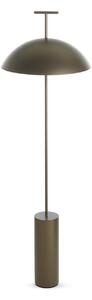Lampa Podłogowa Kartell, Geen-A, ściemnialny, antyczny mosiądz, salon, metal, design