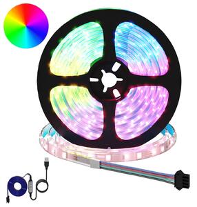 Taśma LED 2 pcs Czarny i przezroczysty 5100 mm Miedź i plastik