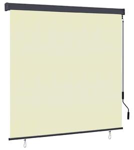 Roleta kremowy 180 x 250 cm Materiał i Aluminium