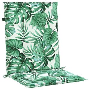 Poduszki na plecy Liść 6 pcs Wzór liścia 100 x 50 x 3 cm