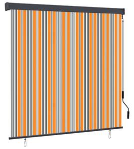 Roleta Żółty i Niebieski 180 x 250 cm Materiał i Aluminium