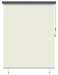 Roleta kremowy 200 x 250 cm Materiał i Aluminium
