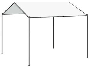 Altana 4 x 4 x 2,6 m Biały Stal i poliester 180 gsm