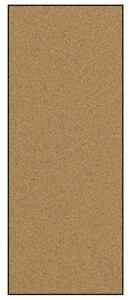 Dywanik wejściowy Kremowy i czarny 120 x 300 cm Poliamid i PVC