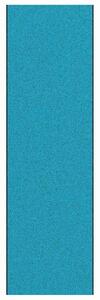 Dywanik wejściowy Cyan i Czarny 120 x 400 cm Poliamid i PVC