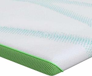 Nakładka na materac Biały i zielony 80 x 200 cm