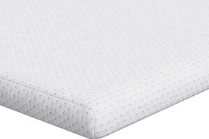 Nakładka na materac Biały 90 x 200 cm Tkanina jacquard