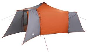 Namiot Tipi Szary i pomarańczowy 492 x 492 x 275 cm tafta