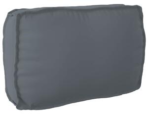 Poduszka Antracyt 70 x 40 x 12 cm Materiał Oxford