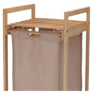 Kosz na pranie BATHROOM SOLUTIONS 44L Beżowy