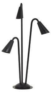 Zewnętrzna Lampa Lindby, Sorvete, ściemnialny, czarny, taras, aluminium, nowoczesny