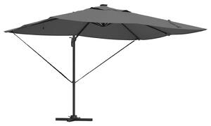 Parasol plażowy Ze LED Lights Antracyt 352 x 251 x 265 cm