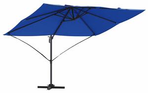 Parasol plażowy Niebieski azur 351 x 250 x 260 cm