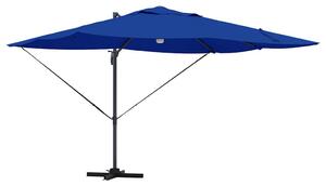 Parasol plażowy Ze LED Lights Niebieski azur 351 x 250 x 253 cm