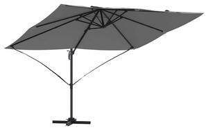 Parasol plażowy Antracyt 351 x 250 x 260 cm