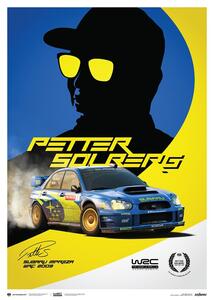 Druk artystyczny Subaru Impreza Wrc 2003 - Petter Solberg