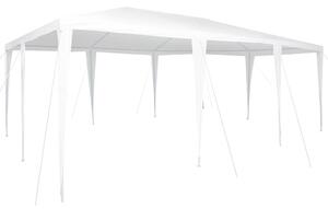 Namiot Imprezowy Biały 600 x 400 x 266 cm Polietylen i Stal