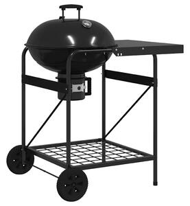 Grill na świeżym powietrzu Czarny 91 x 71 x 107 cm Metal
