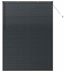 Żaluzje weneckie Czarny 220 x 160 cm Aluminium