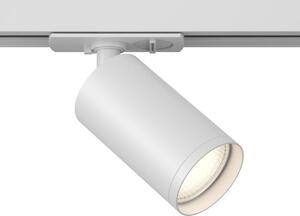 Biały reflektor sufitowy Focus S - system szynowy