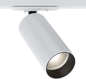 Duży reflektor sufitowy Focus LED - biały, system szynowy