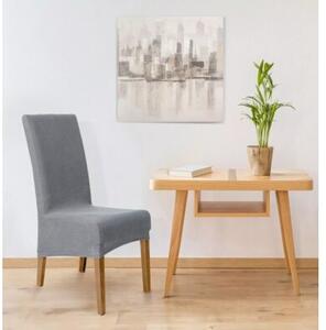 Pokrowiec na krzesło EUROFIRANY D91 457080 (35 x 30 x 55 cm) Stalowy