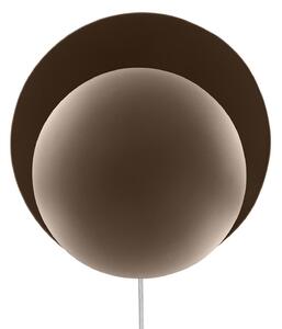 Lampa Ścienna Globen Lighting, Orbit, brąz rdzawy, salon, metal, design