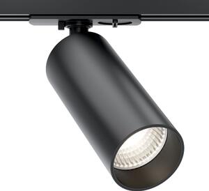 Reflektor sufitowy Focus LED - czarny, system szynowy