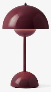 Przenośna lampa stołowa Flowerpot VP9 - Dark Plum