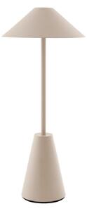 Zewnętrzna Lampa Globen Lighting, Cannes, ściemnialny, beżowy, taras, tworzywo sztuczne, design